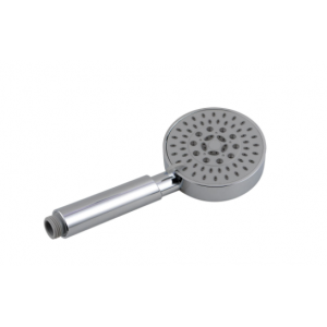 Lucid Chrome Round Handheld Shower